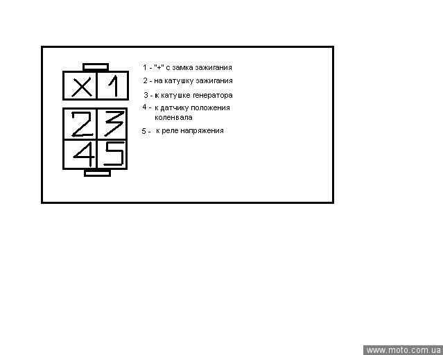 Схема коммутатора на скутер 4т - 81 фото