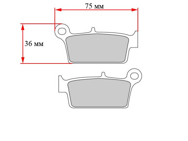 тормозные колодки передние дисковые honda lead 90,