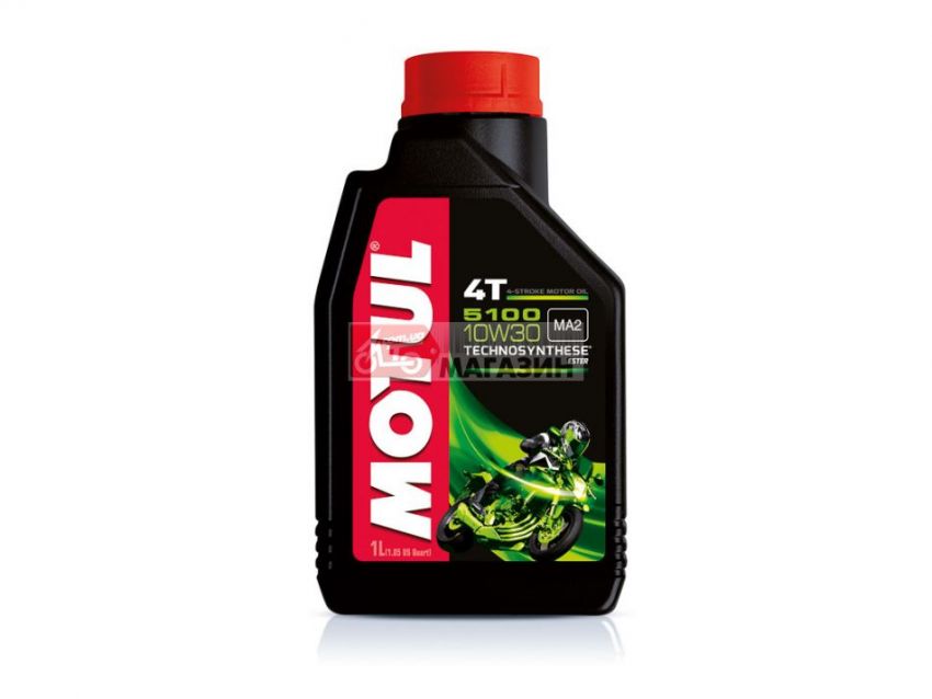 масло motul 5100 4t 10w30 (1л)