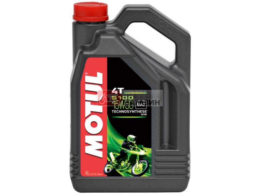 масло motul 5100 4t 15w50 (4л)