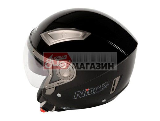 шлем nitro np-100j dvs insignia black/white  (полу