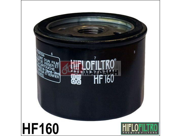 фильтр масляный hiflofiltro hf160