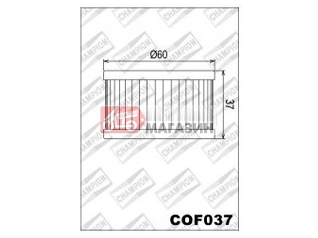 фильтр масляный champion ch cof037