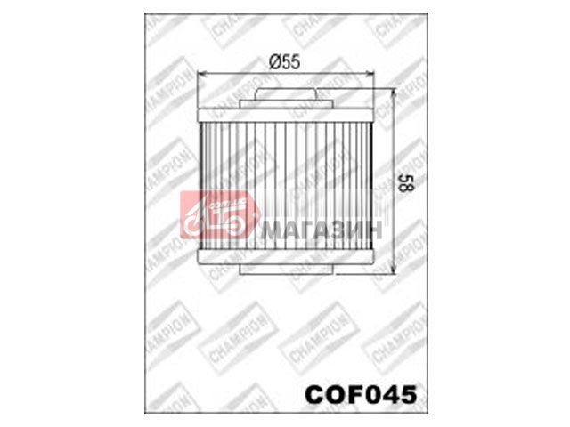 фильтр масляный champion ch cof045