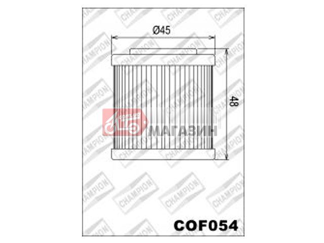 фильтр масляный champion ch cof054