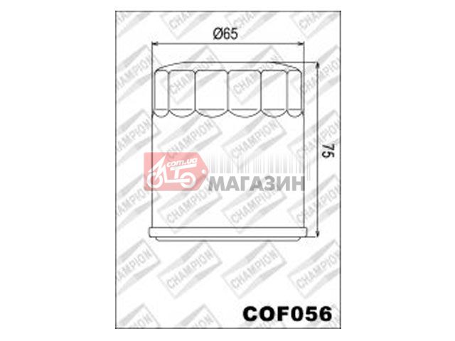 фильтр масляный champion ch cof056