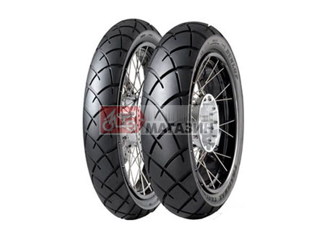 мотошины dunlop 130/80r17 65h trailmax tr91