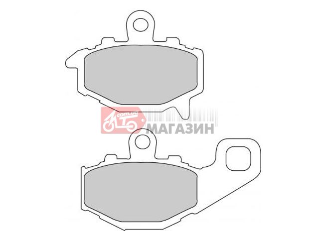 тормозные колодки ferodo fe fdb2012p