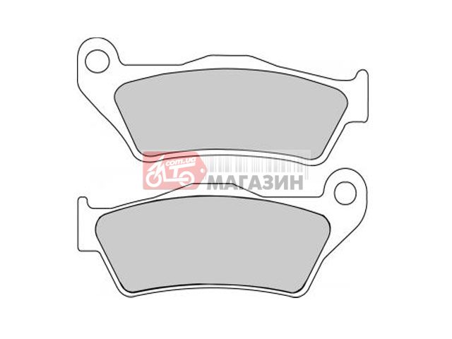 тормозные колодки ferodo fe fdb2018p