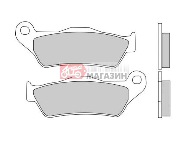 тормозные колодки ferodo fe fdb2039p