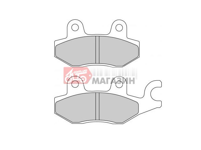 тормозные колодки ferodo fe fdb2087ag