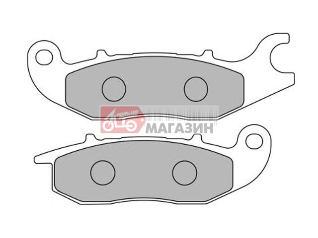 тормозные колодки ferodo fe fdb2169ag