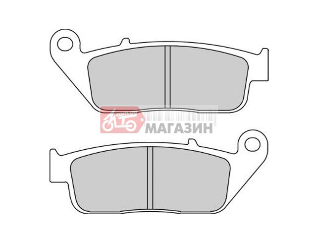 тормозные колодки ferodo fe fdb2187ag