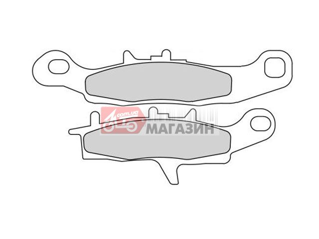 тормозные колодки ferodo fe fdb2188sg