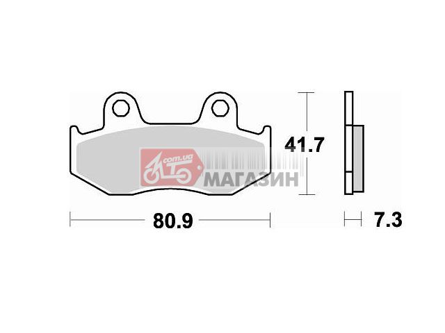 тормозные колодки braking br 667sm1