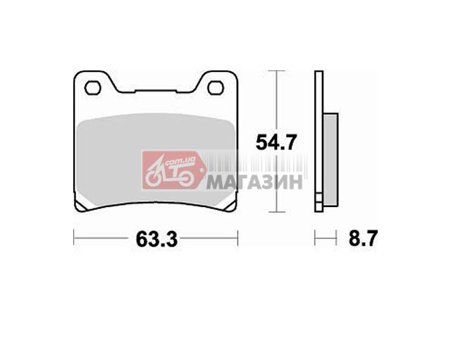 тормозные колодки braking br 661sm1