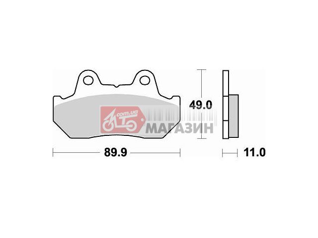 тормозные колодки braking br 654sm1