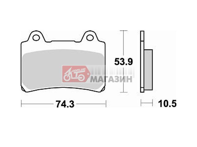 тормозные колодки braking br 692sm1