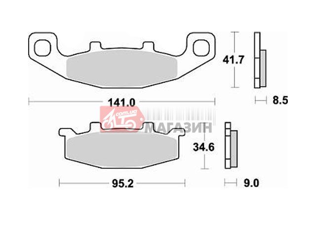 тормозные колодки braking br 698sm1