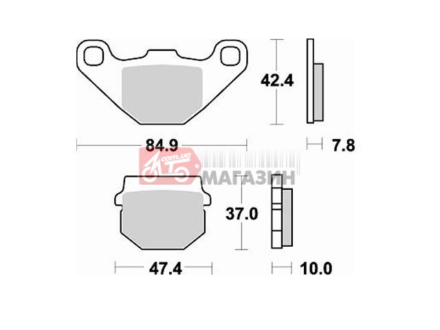 тормозные колодки braking br 702sm1