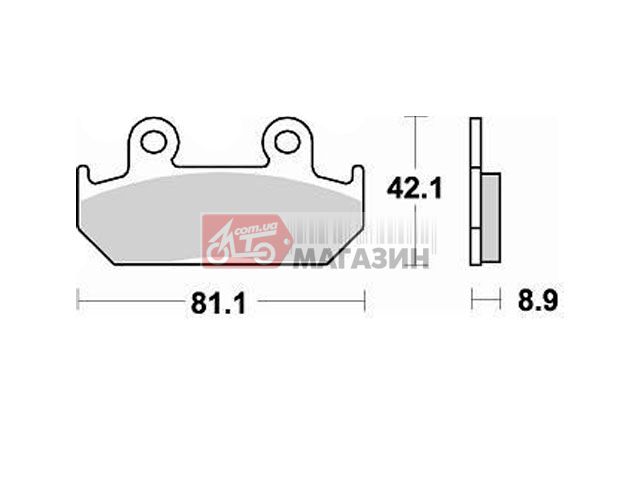 тормозные колодки braking br 704cm55