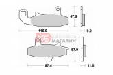 Гальмівні колодки Braking BR 709SM1