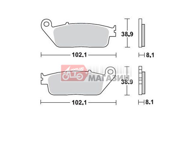 тормозные колодки braking br 716cm55