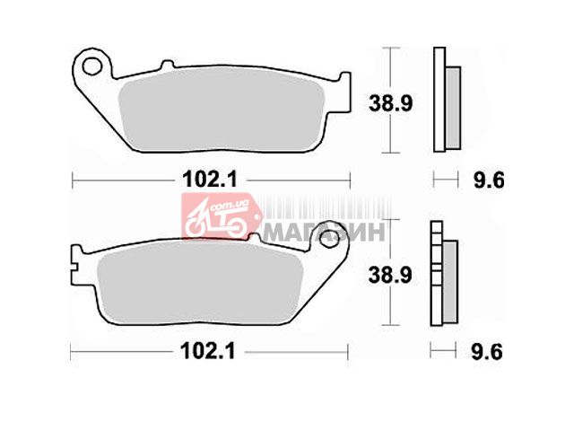 тормозные колодки braking br 720sm1