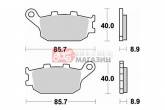 Гальмівні колодки Braking BR 742CM56