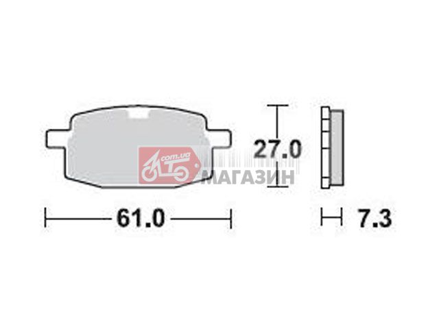 тормозные колодки braking br 744sm1