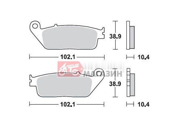 тормозные колодки braking br 748sm1