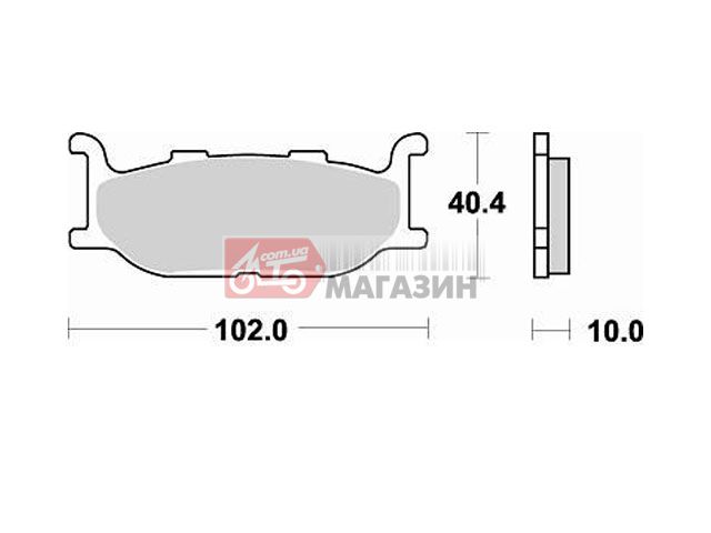 тормозные колодки braking br 750sm1