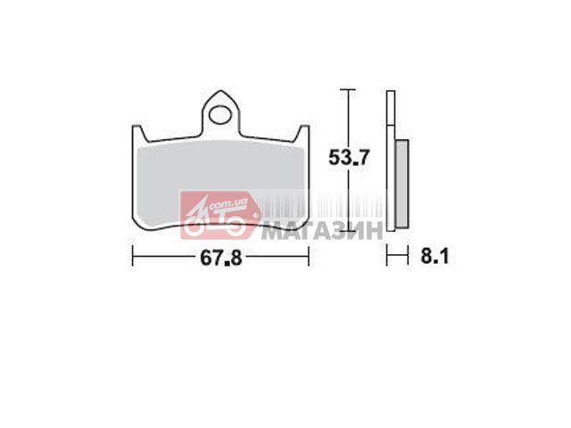 тормозные колодки braking br 756cm55