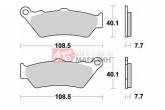 Гальмівні колодки Braking BR 780SM1