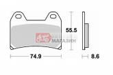 Гальмівні колодки Braking BR 784CM55