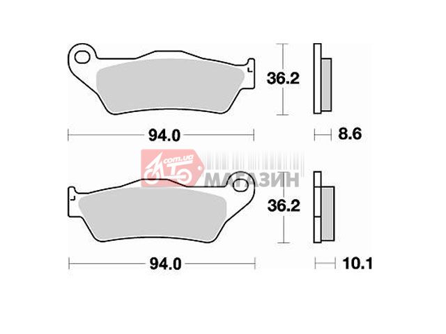 тормозные колодки braking br 794cm56