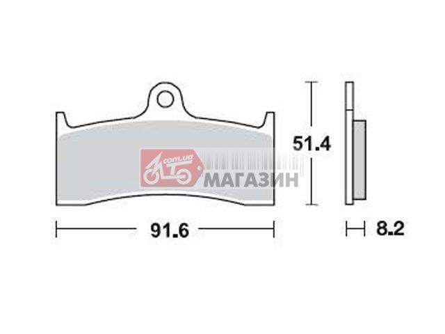 тормозные колодки braking br 801cm55