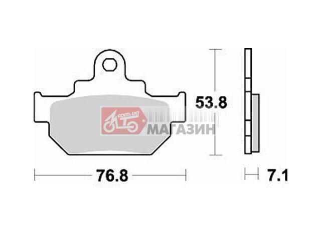 тормозные колодки braking br 817sm1