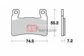 Гальмівні колодки Braking BR 827CM55