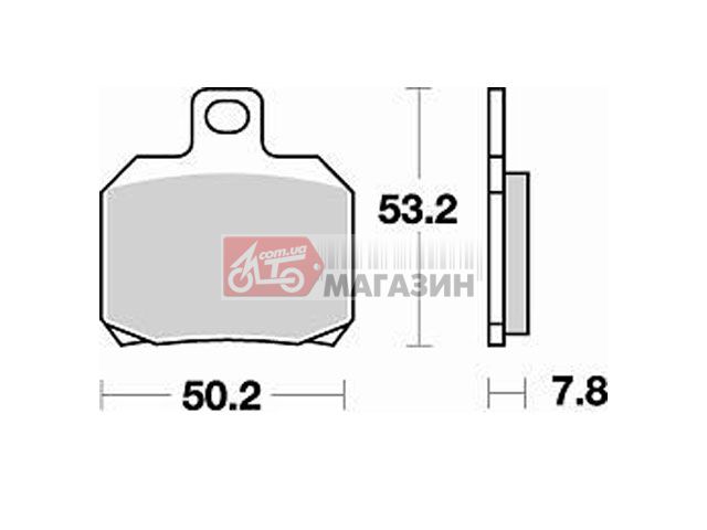 тормозные колодки braking br 828cm56