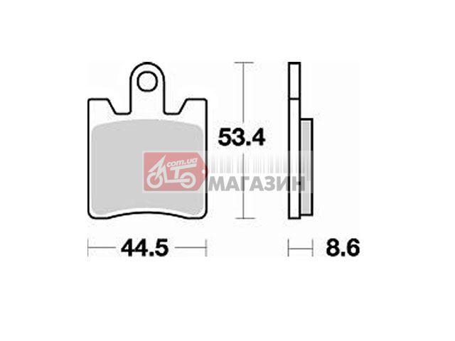 тормозные колодки braking br 830sm1