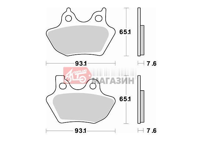 тормозные колодки braking br 843cm77