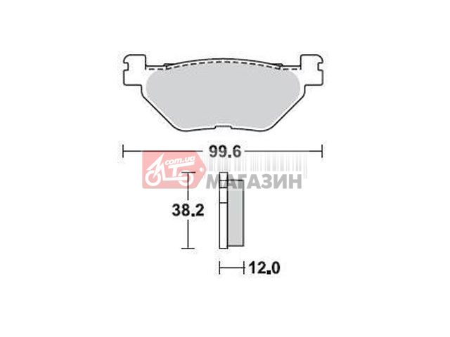 тормозные колодки braking br 868sm1