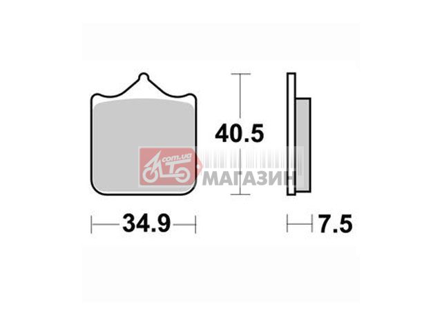 тормозные колодки braking br 870sm1