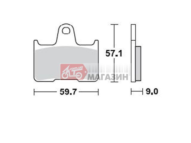 тормозные колодки braking br 875sm1