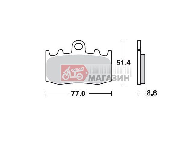 тормозные колодки braking br 892cm55