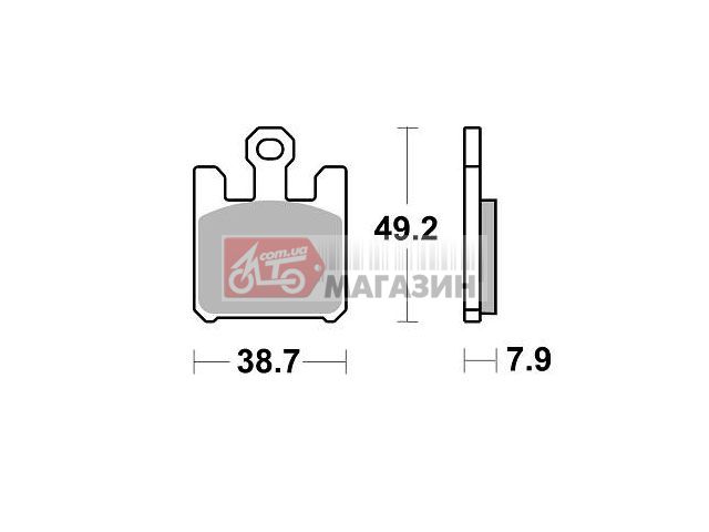 тормозные колодки braking br 893cm55