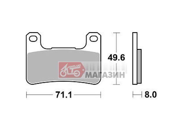 тормозные колодки braking br 898cm55