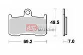 Гальмівні колодки Braking BR 906CM55