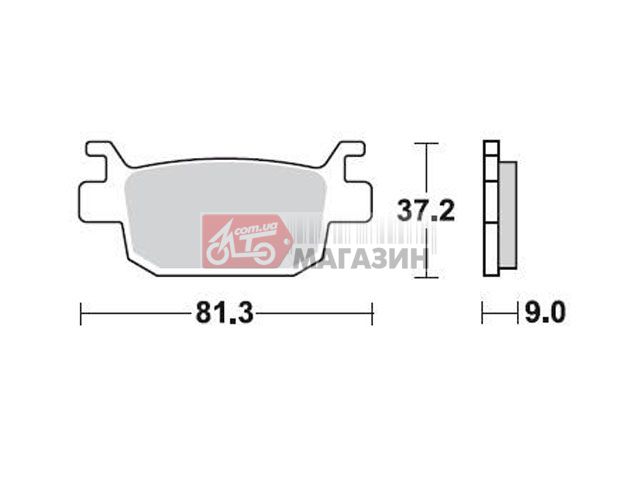 тормозные колодки braking br 908sm1